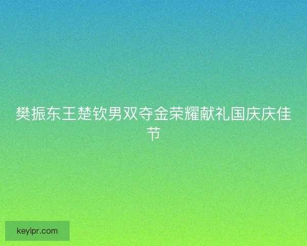 樊振东王楚钦男双夺金荣耀献礼国庆庆佳节